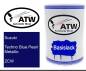 Preview: Suzuki, Techno Blue Pearl Metallic, ZCW: 500ml Lackdose, von ATW Autoteile West.